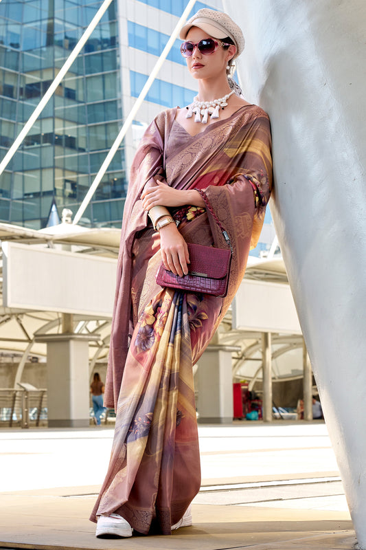 Multicolor Jacqaurd Silk Saree-ZB133851_2_SareeButa.com