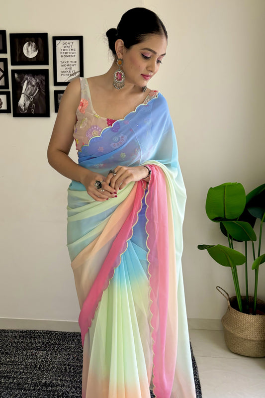 multicolor-plain-georgette-saree-zb132633_2_SareeButa.com