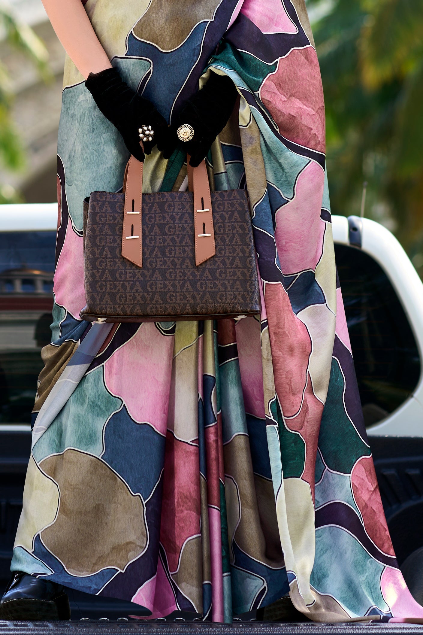 Multicolor Printed Satin Crepe Saree-ZB133757_4_SareeButa.com