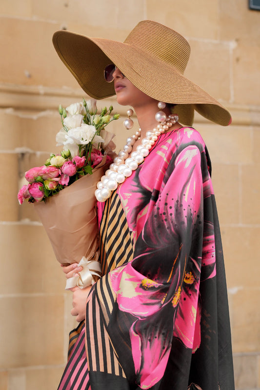 Multicolor Printed Silk Saree-SAR11363_2_SareeButa.com