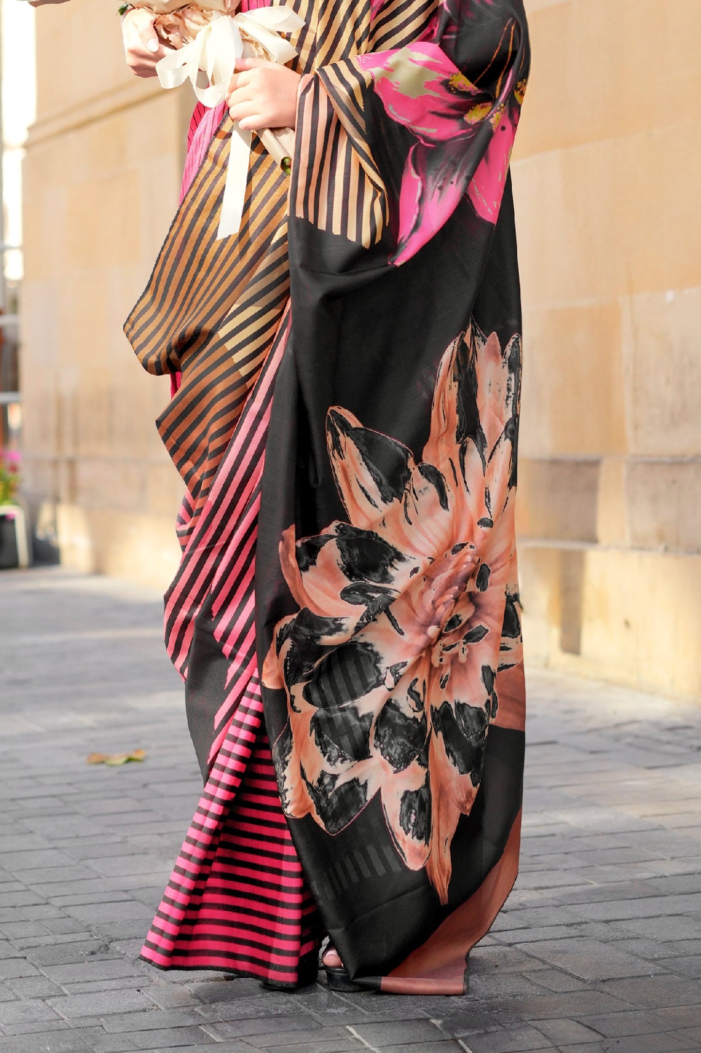 Multicolor Printed Silk Saree-SAR11363_4_SareeButa.com