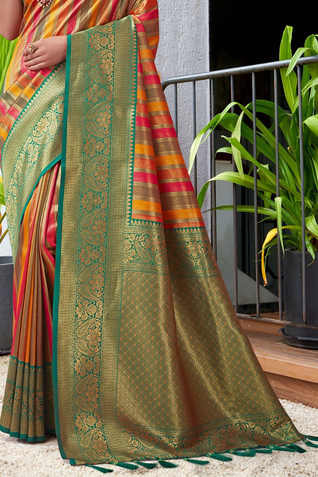 multicolor-silk-kanjivaram-saree-zb132340_4_SareeButa.com