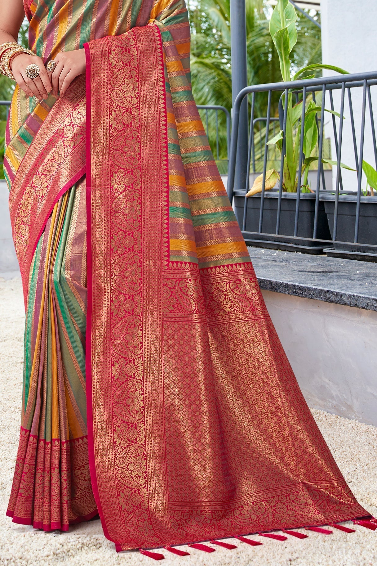 multicolor-silk-kanjivaram-saree-zb132341_4_SareeButa.com