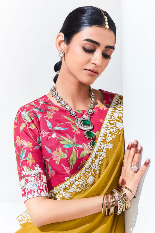 mustard-yellow-embroidered-organza-saree-zb132107_2_SareeButa.com