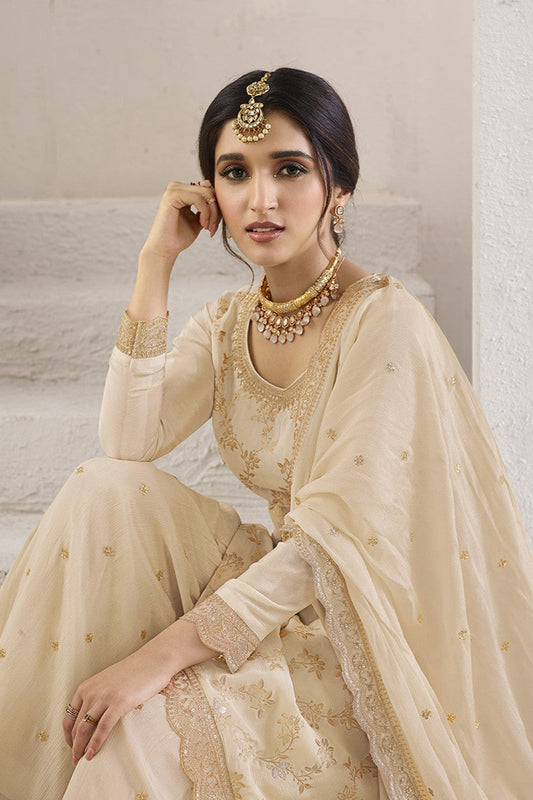 Off-White Chinon Readymade Sharara Suit-SS149_2_SareeButa.com