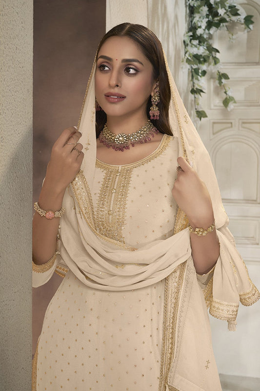 Off White Readymade Chinon Suit-SS355_2_SareeButa.com