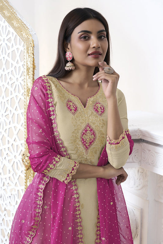 Off White Readymade Tissue Suit-SS297_2_SareeButa.com