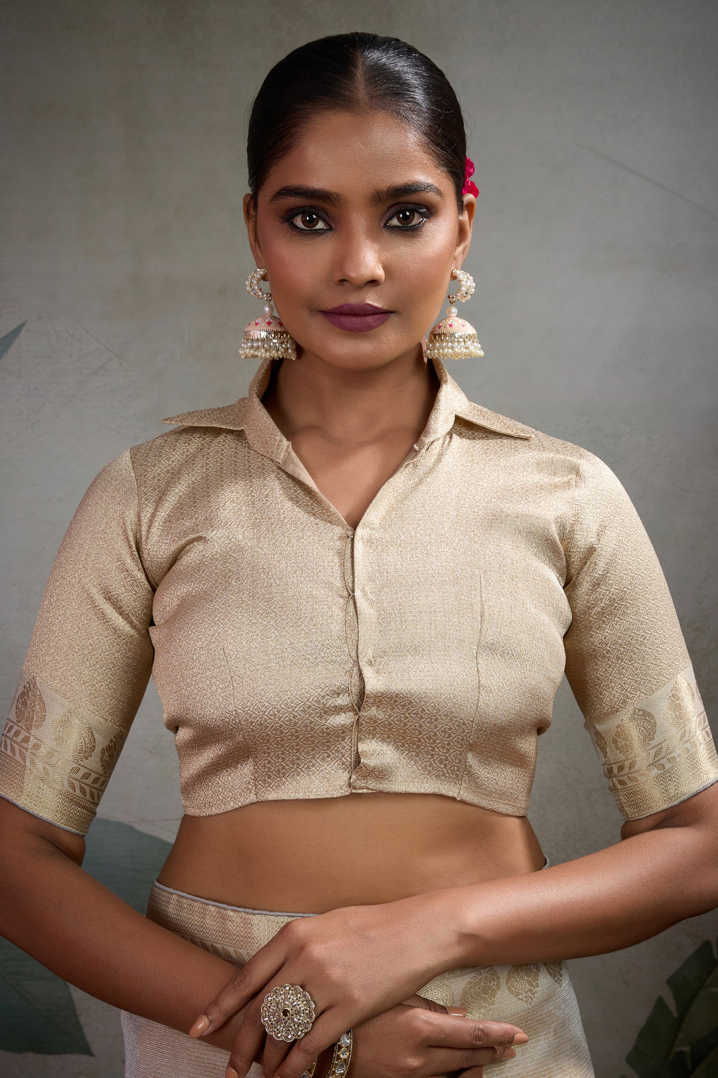 Off White Woven Zari Tissue Saree-SAR11810_5_SareeButa.com