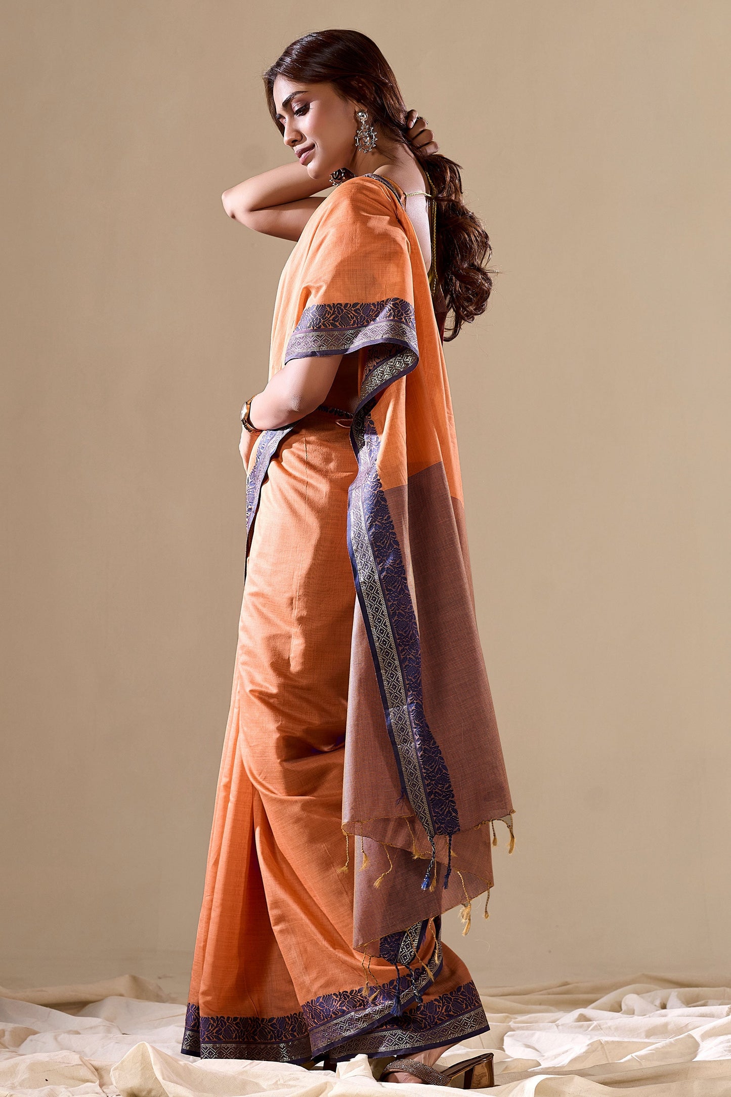 orange-cotton-saree-zb131063_4_SareeButa.com
