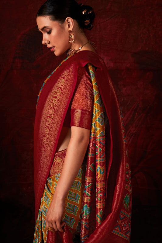 orange-printed-patola-silk-saree-zb131054_2_SareeButa.com