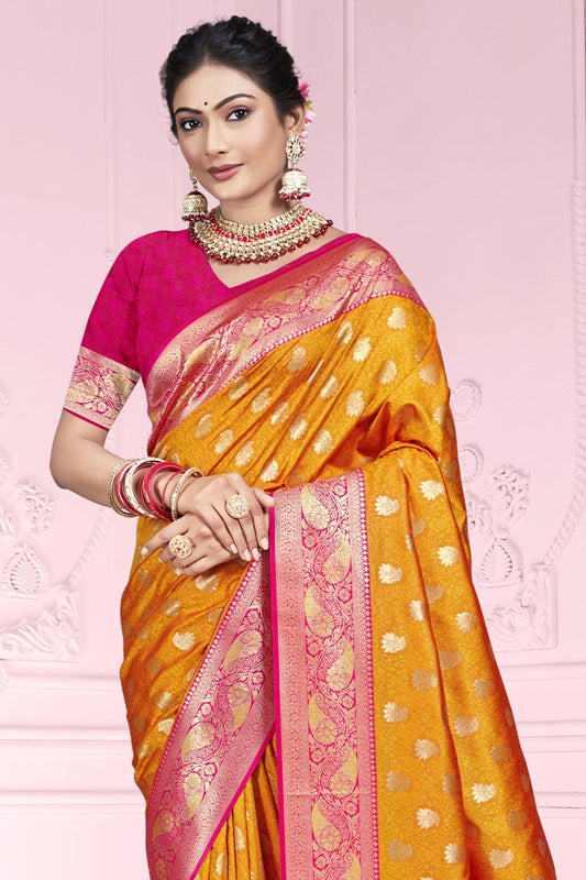 orange-woven-silk-saree-zb132937_2_SareeButa.com