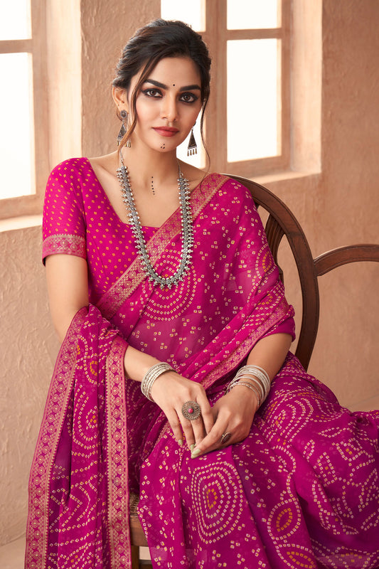pink-chiffon-printed-bandhani-saree-zb131328_2_SareeButa.com