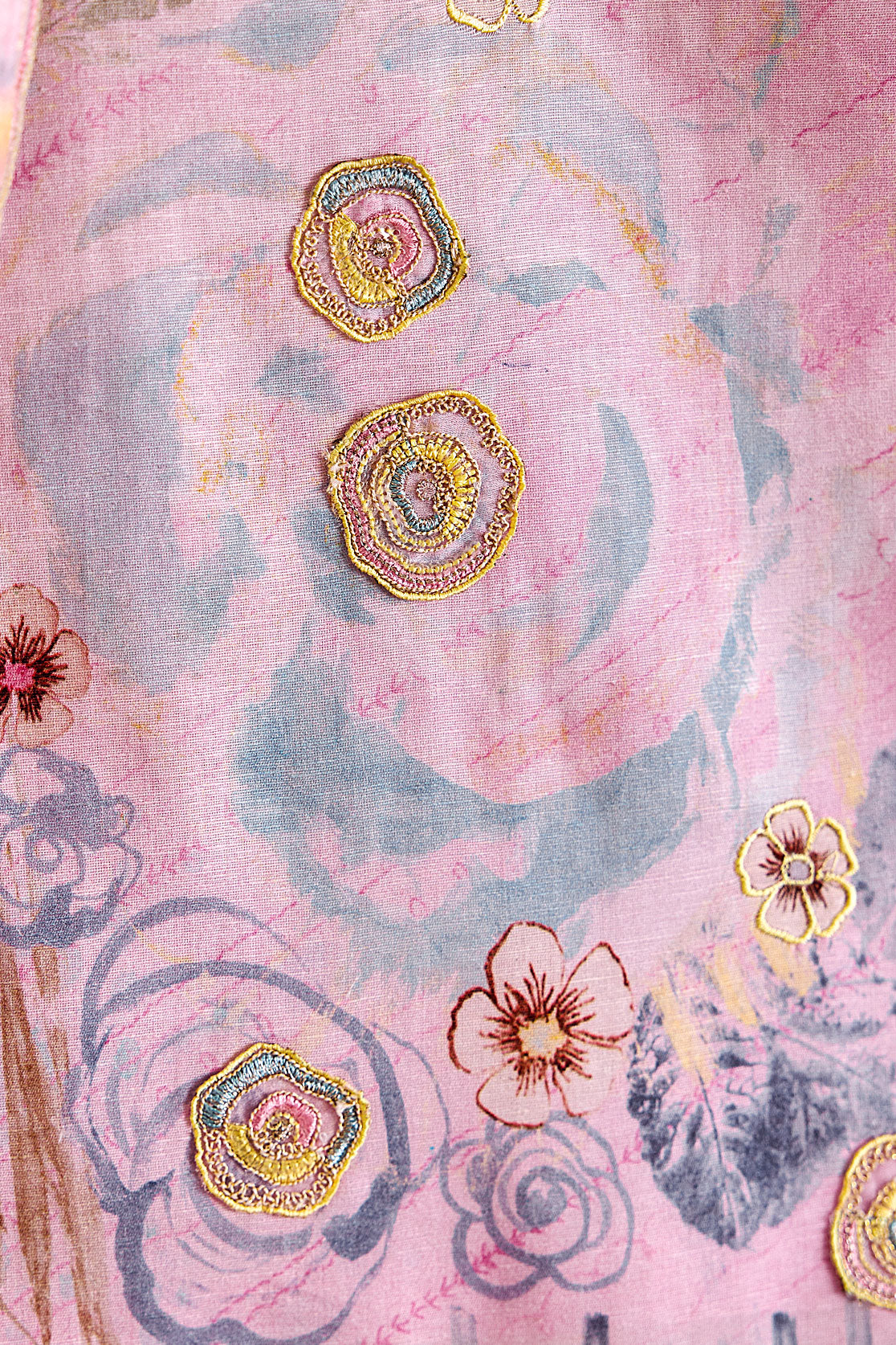 Pink Printed Linen Suit-SS270_3_SareeButa.com