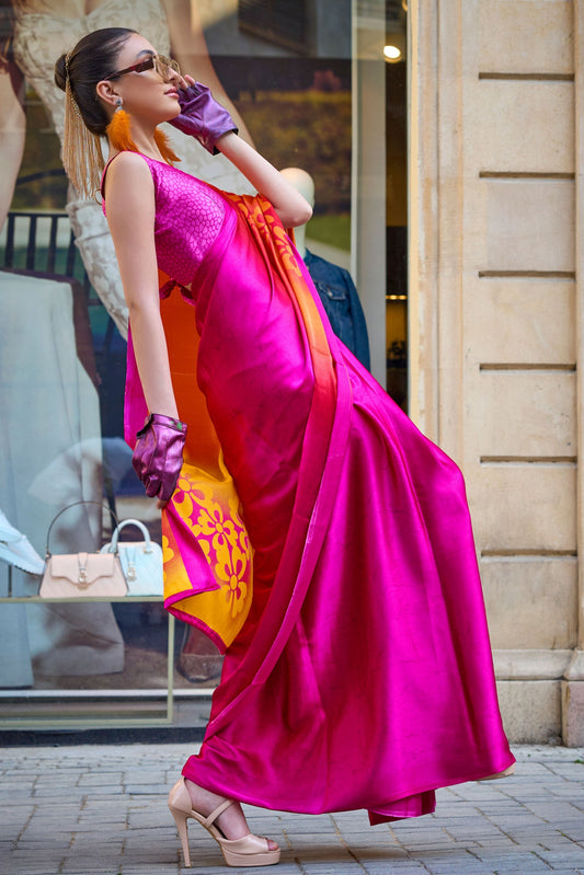 pink-printed-satin-crepe-saree-zb131046_2_SareeButa.com