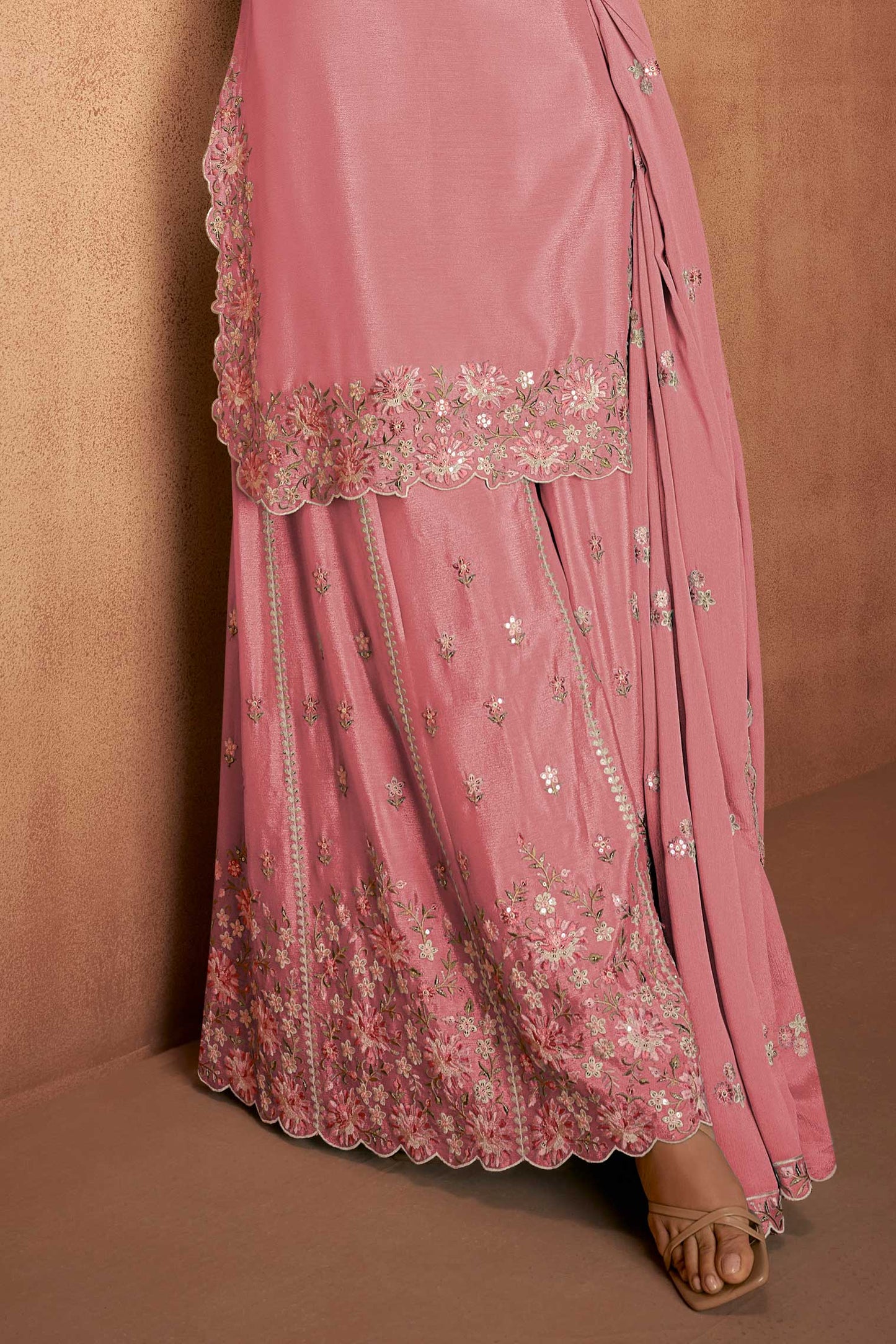 Pink Readymade Embroidered Chinon Suit-SS522_3_SareeButa.com