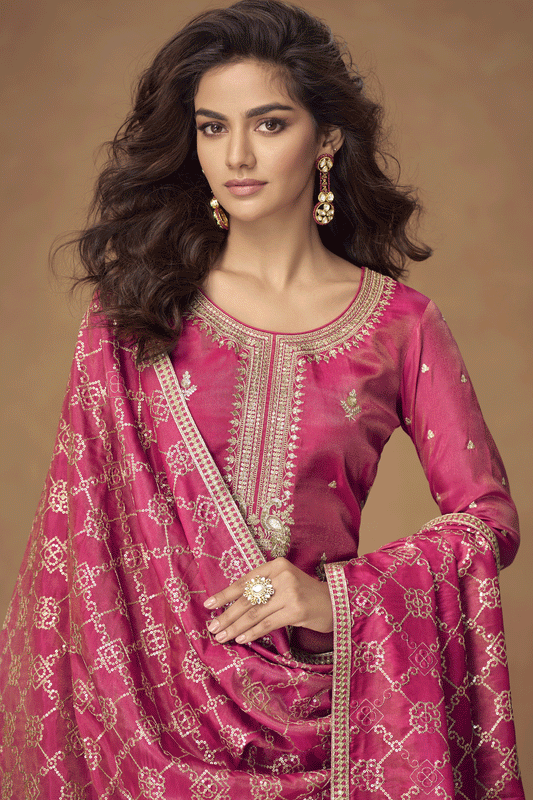 Pink Readymade Embroidered Simar Silk Suit-SS863_2_SareeButa.com