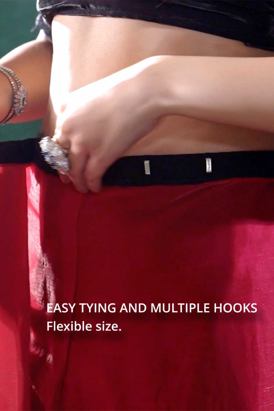 Pink Satin Silk Readymade Saree-ZB134314_4_SareeButa.com