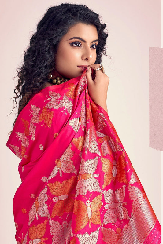 pink-woven-banarasi-silk-saree-zb131260_2_SareeButa.com