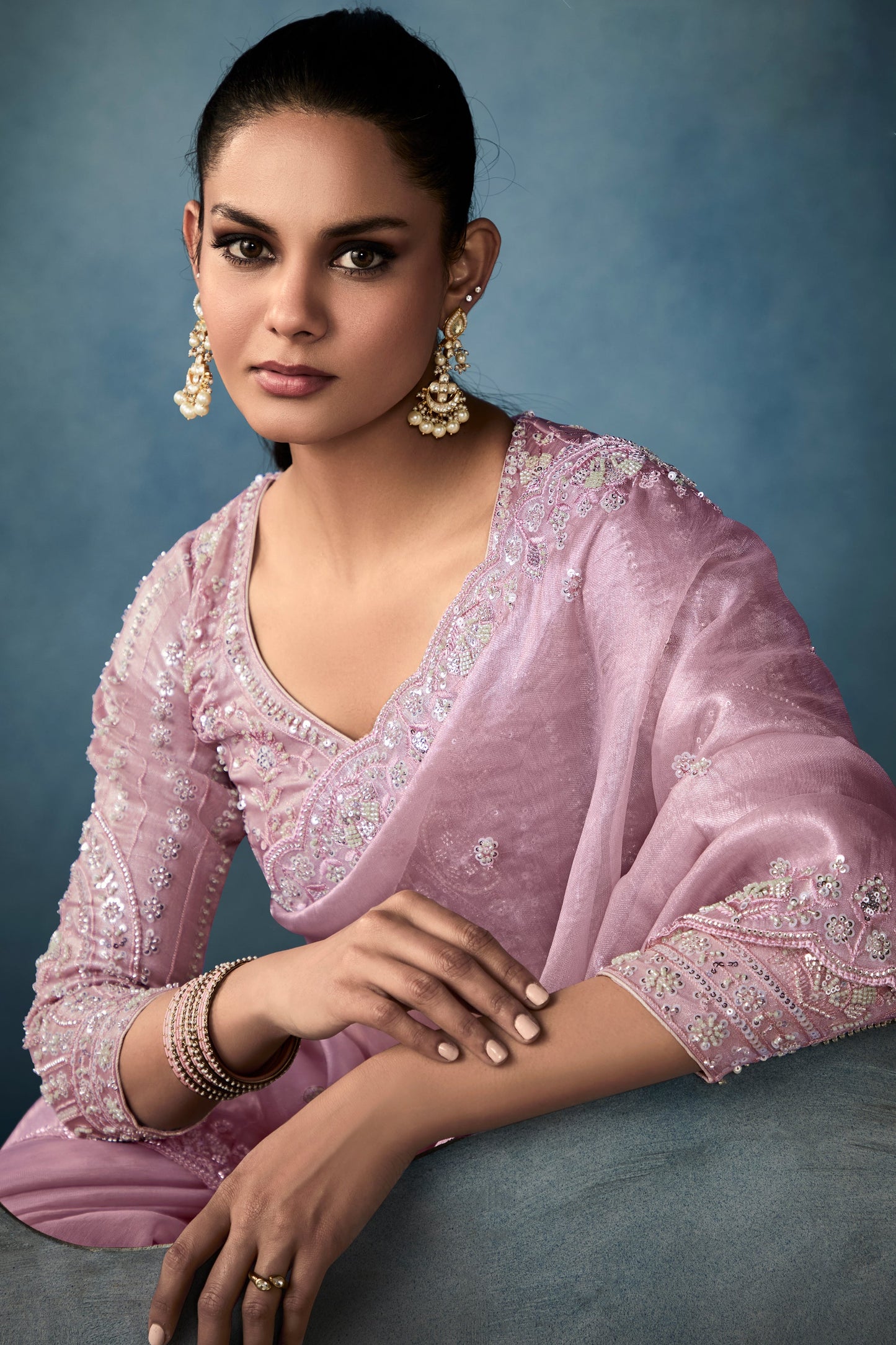 Pink Embroidered Tissue Saree-ZB134339_4_SareeButa.com