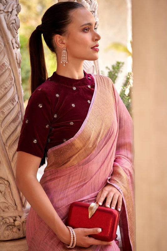 pink-linen-silk-saree-zb132470_2_SareeButa.com