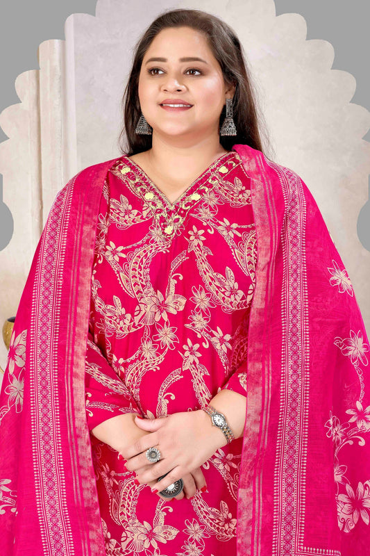 Pink Readymade Viscose Suit-SAR11767_2_SareeButa.com