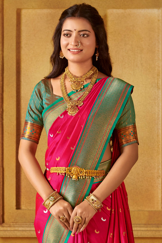 pink-silk-paithani-saree-zb132139_2_SareeButa.com