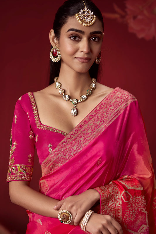 Pink Woven Dola Crepe Silk Saree-SAR13411_2_SareeButa.com