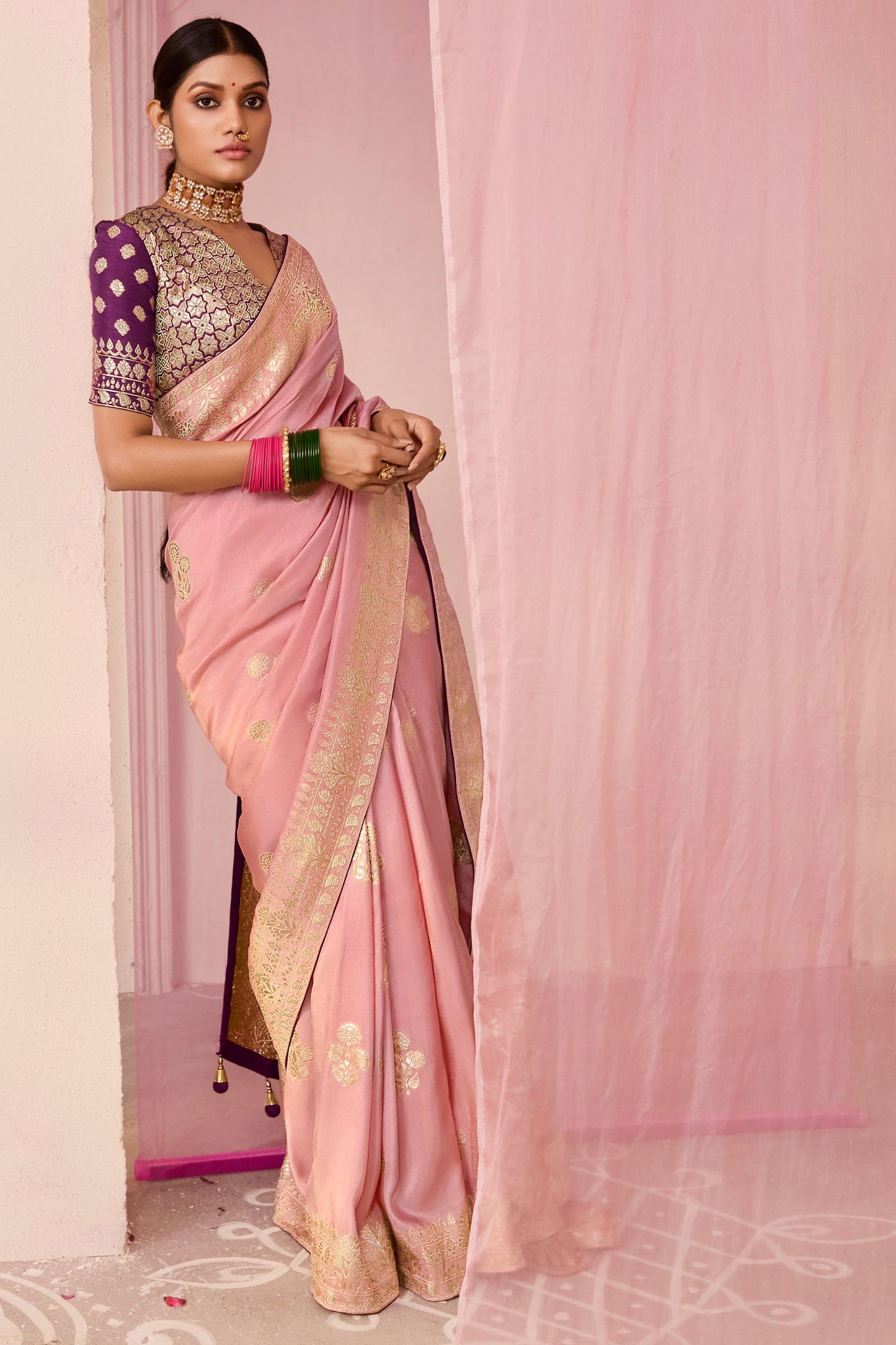pink-woven-silk-saree-zb132870_4_SareeButa.com