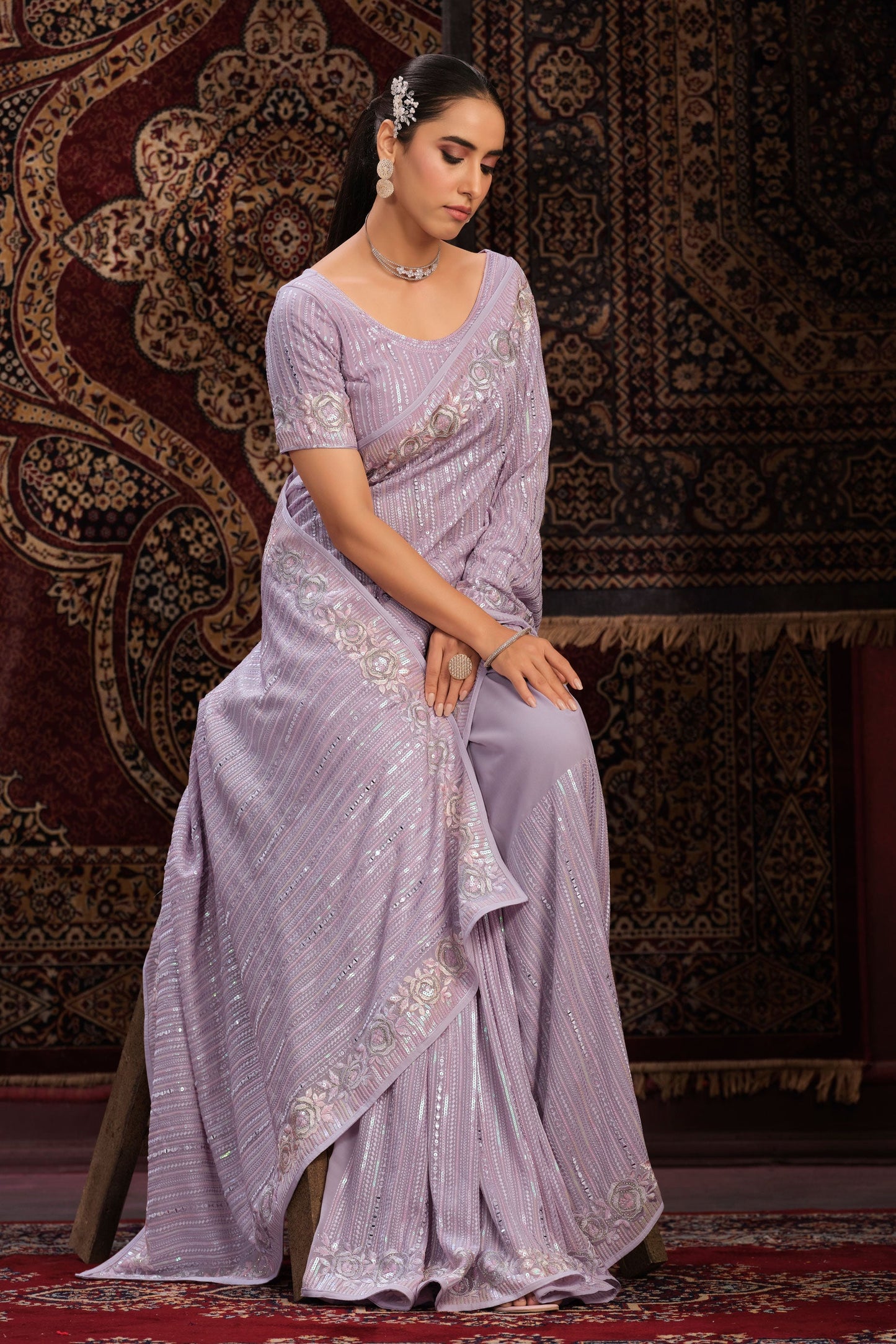 purple-georgette-sequin-saree-zb131774_4_SareeButa.com