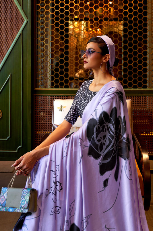 purple-printed-crepe-saree-zb140145_2_SareeButa.com