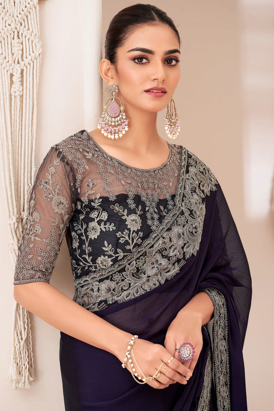 purple-embroidered-georgette-saree-zb132156_2_SareeButa.com