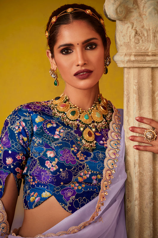 Purple Embroidered Glass Tissue Saree-ZB133811_2_SareeButa.com