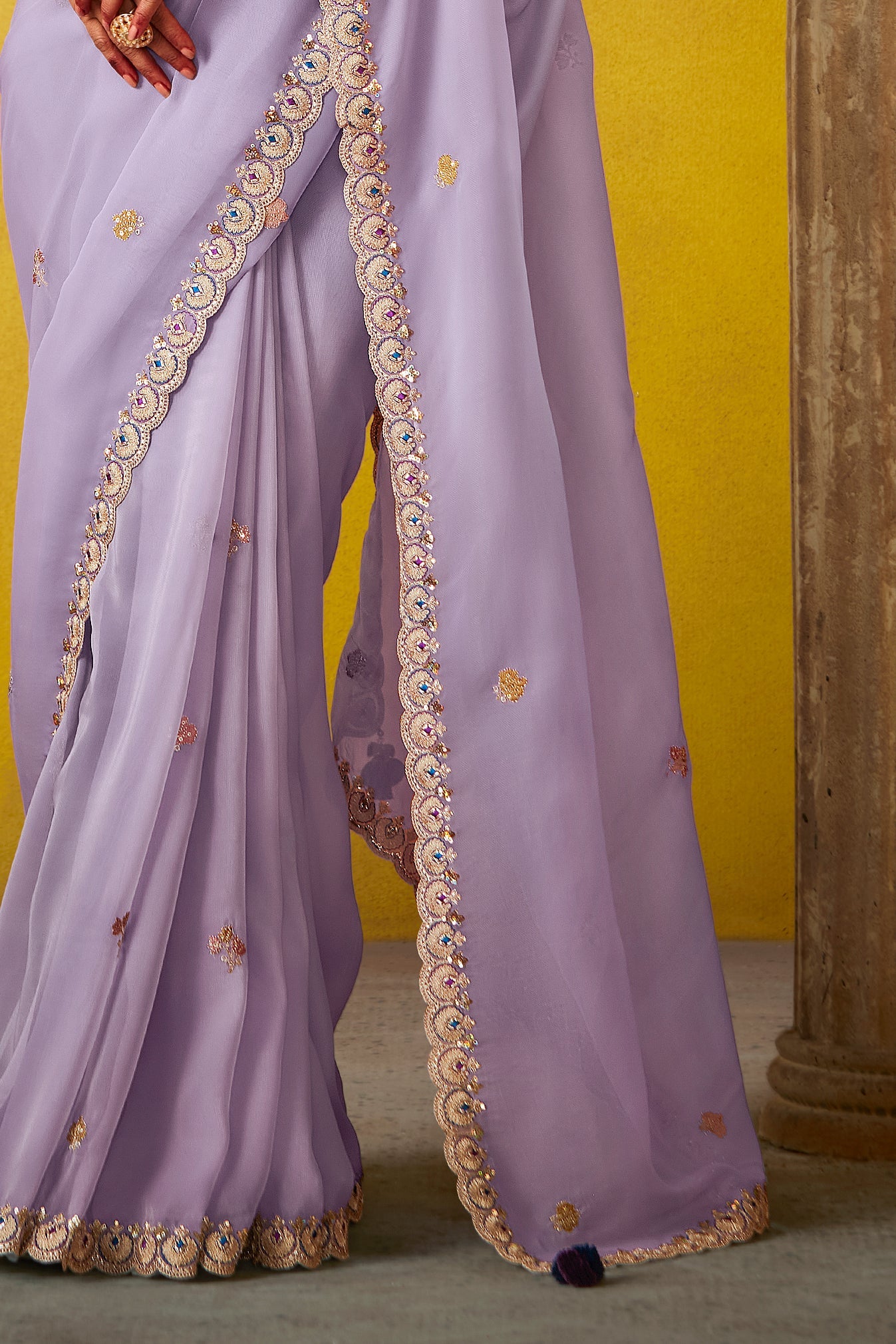 Purple Embroidered Glass Tissue Saree-ZB133811_4_SareeButa.com