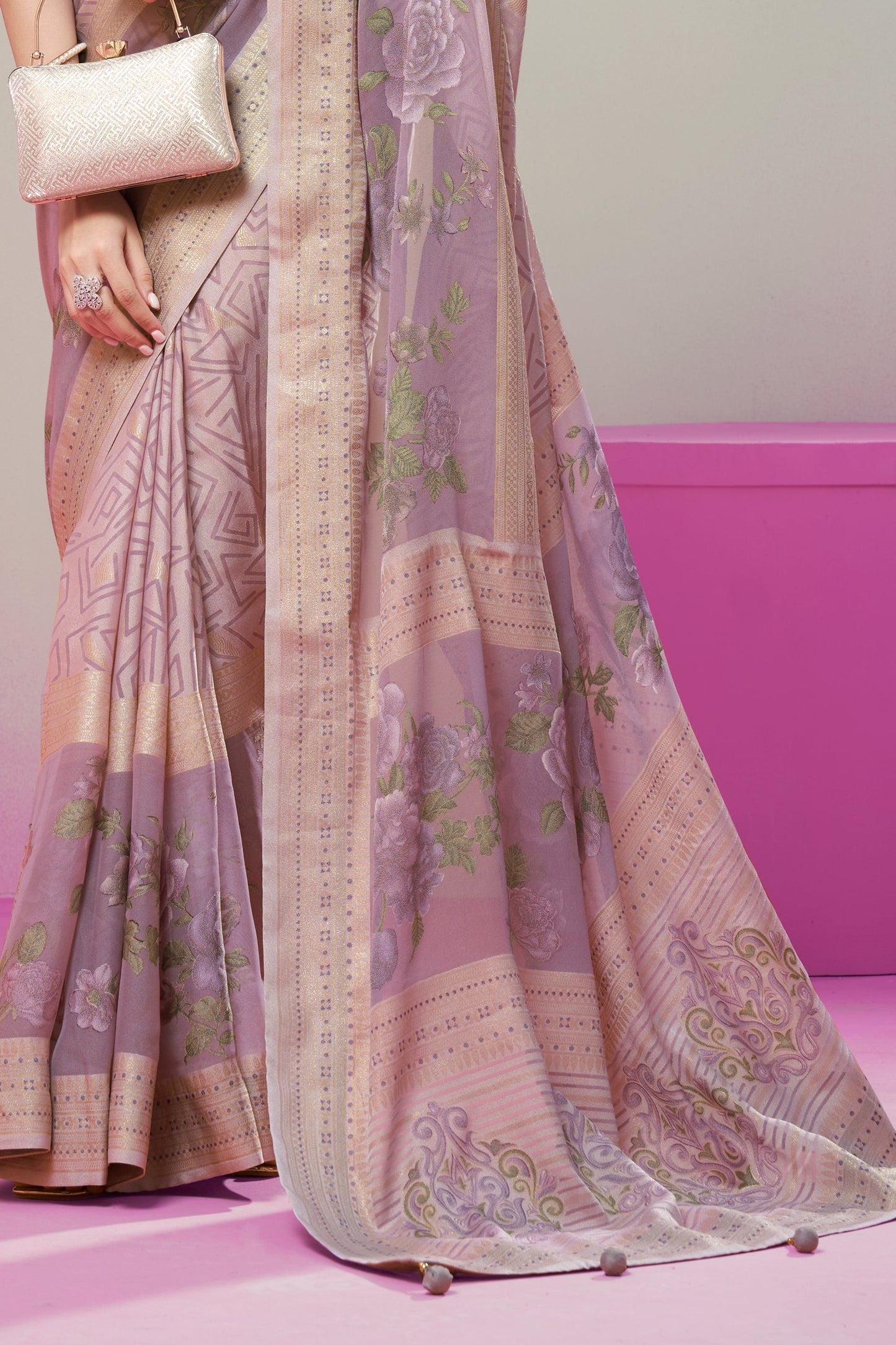 Purple Georgette Brasso Saree-ZB134174_4_SareeButa.com