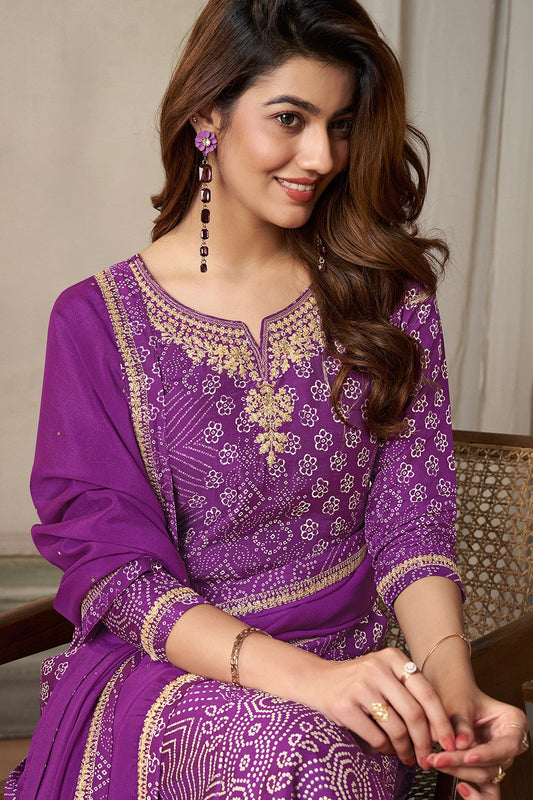 Purple Readymade Silk Suit-SS315_2_SareeButa.com