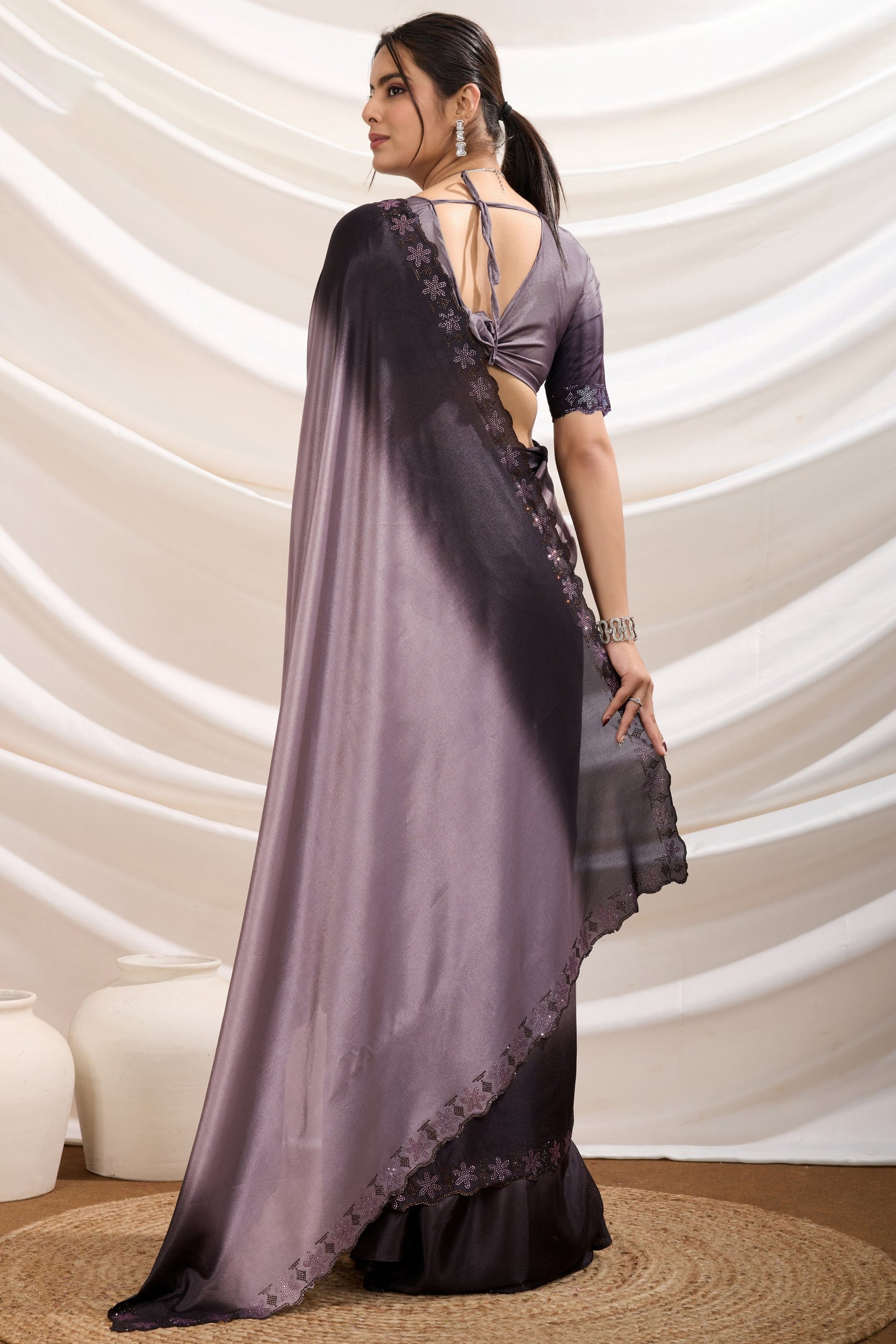 Purple Stone Work Crepe Saree-ZB134479_3_SareeButa.com