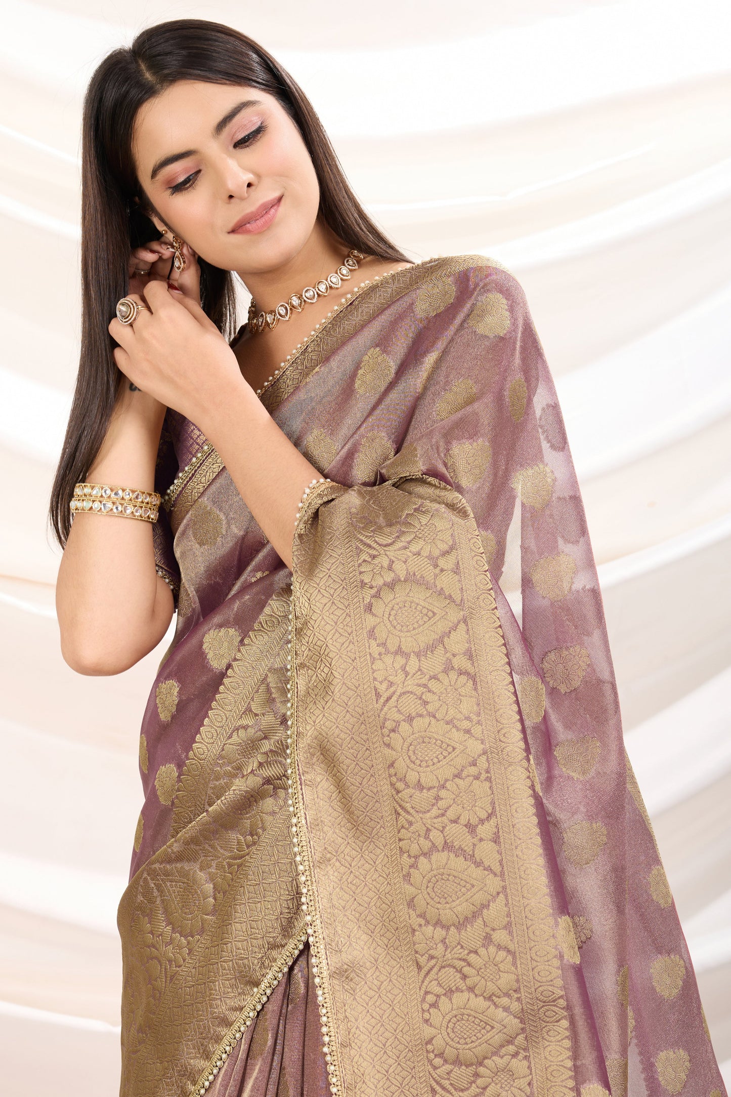 Purple Woven Crush Tissue Saree-ZB134485_2_SareeButa.com