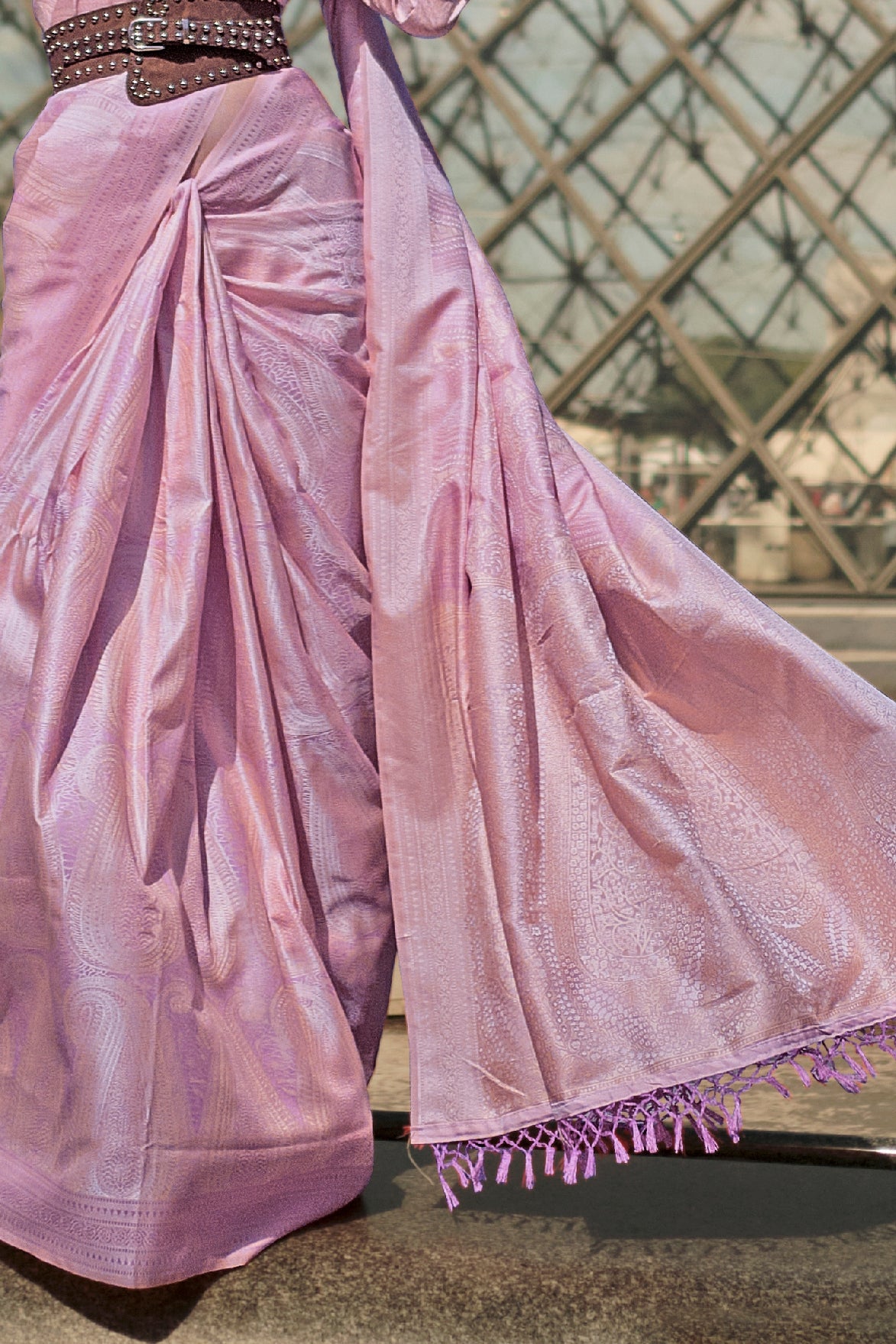 Purple Woven Satin Saree-ZB134271_3_SareeButa.com