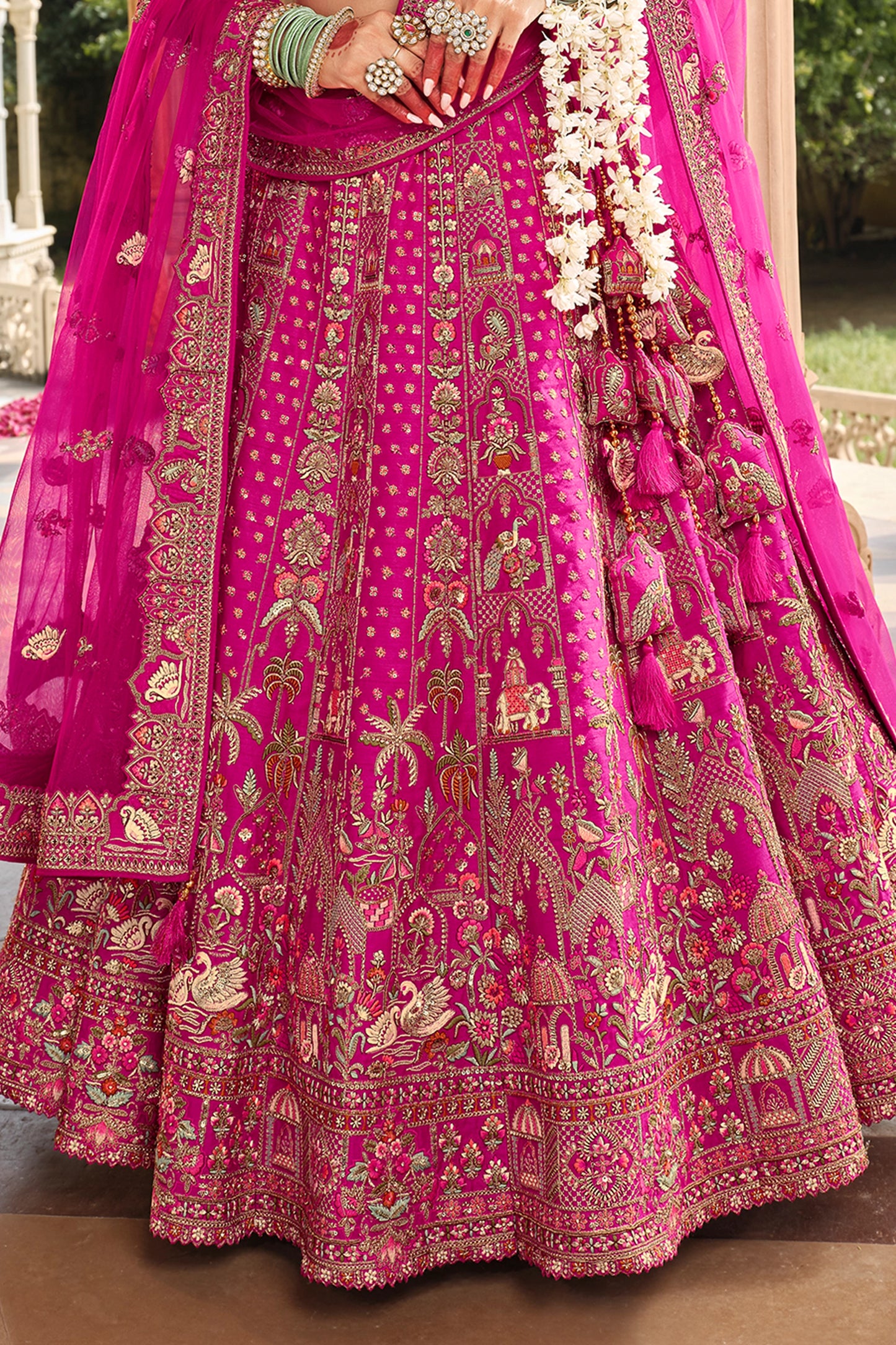 rani-pink-semi-stitched-embroidered-silk-lehenga-sar10541_6_Sareebuta.com
