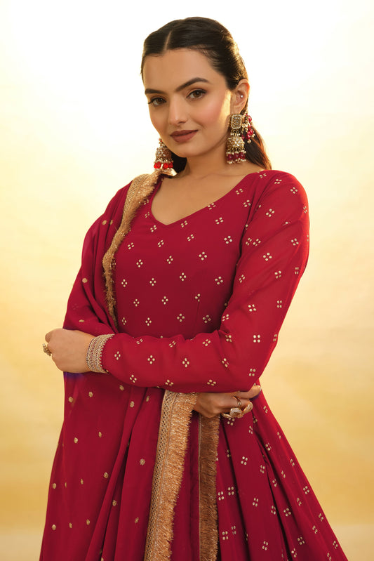 red-georgette-anarkali-suit-ss098_2_SareeButa.com