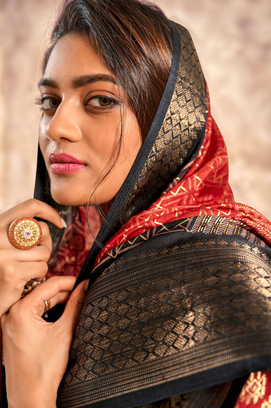 red-printed-silk-saree-zb131359_2_SareeButa.com