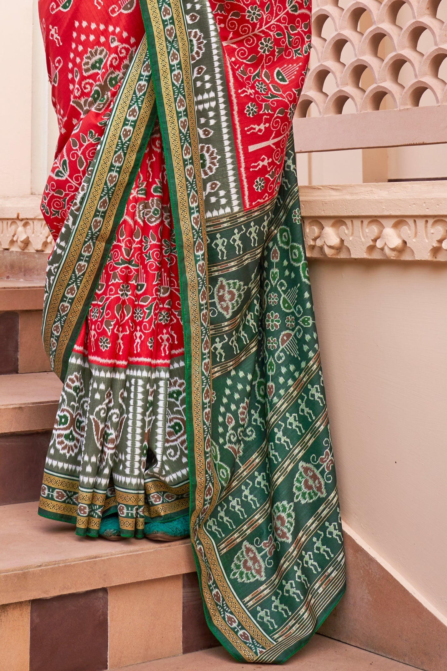 Red Printed Silk Saree-ZB133925_4_SareeButa.com