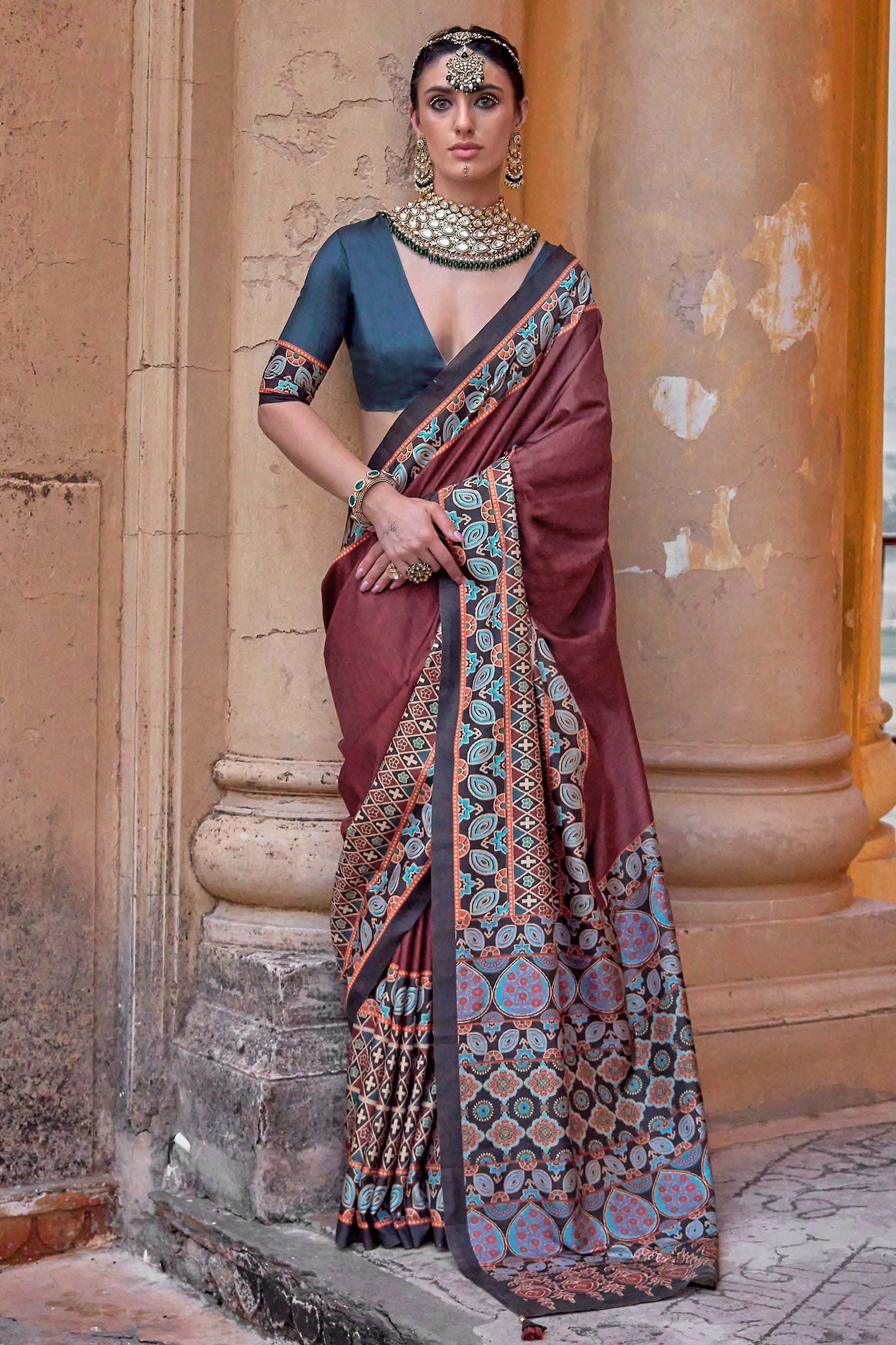 Rosewood Saree