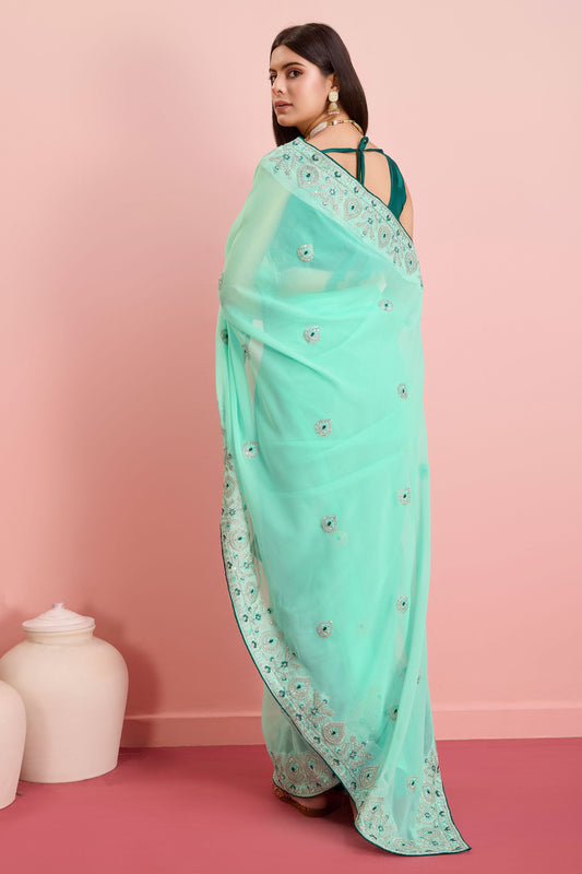 sea-green-embroidered-georgette-saree-zb131406_2_SareeButa.com