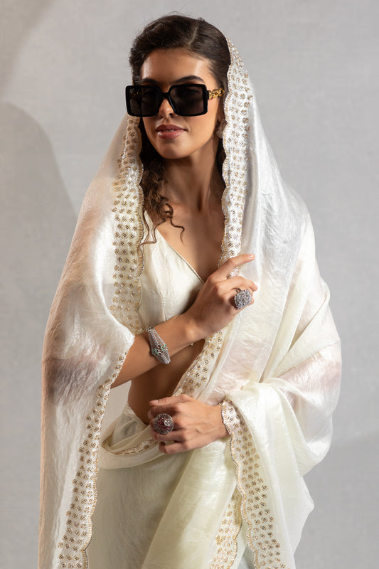 White Satin Silk Stone Work Saree-ZB134886_2_SareeButa.com