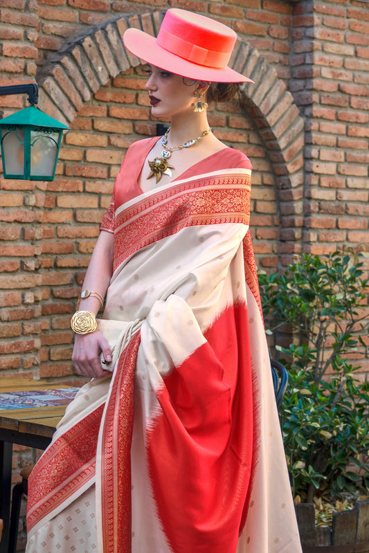 White Woven Silk Saree-ZB134022_2_SareeButa.com