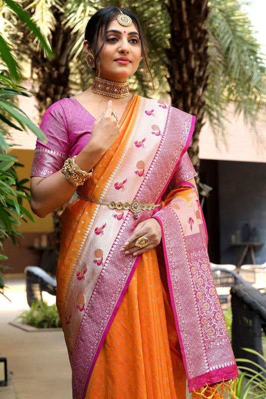 yellow-banarasi-saree-zb130409_2_SareeButa.com