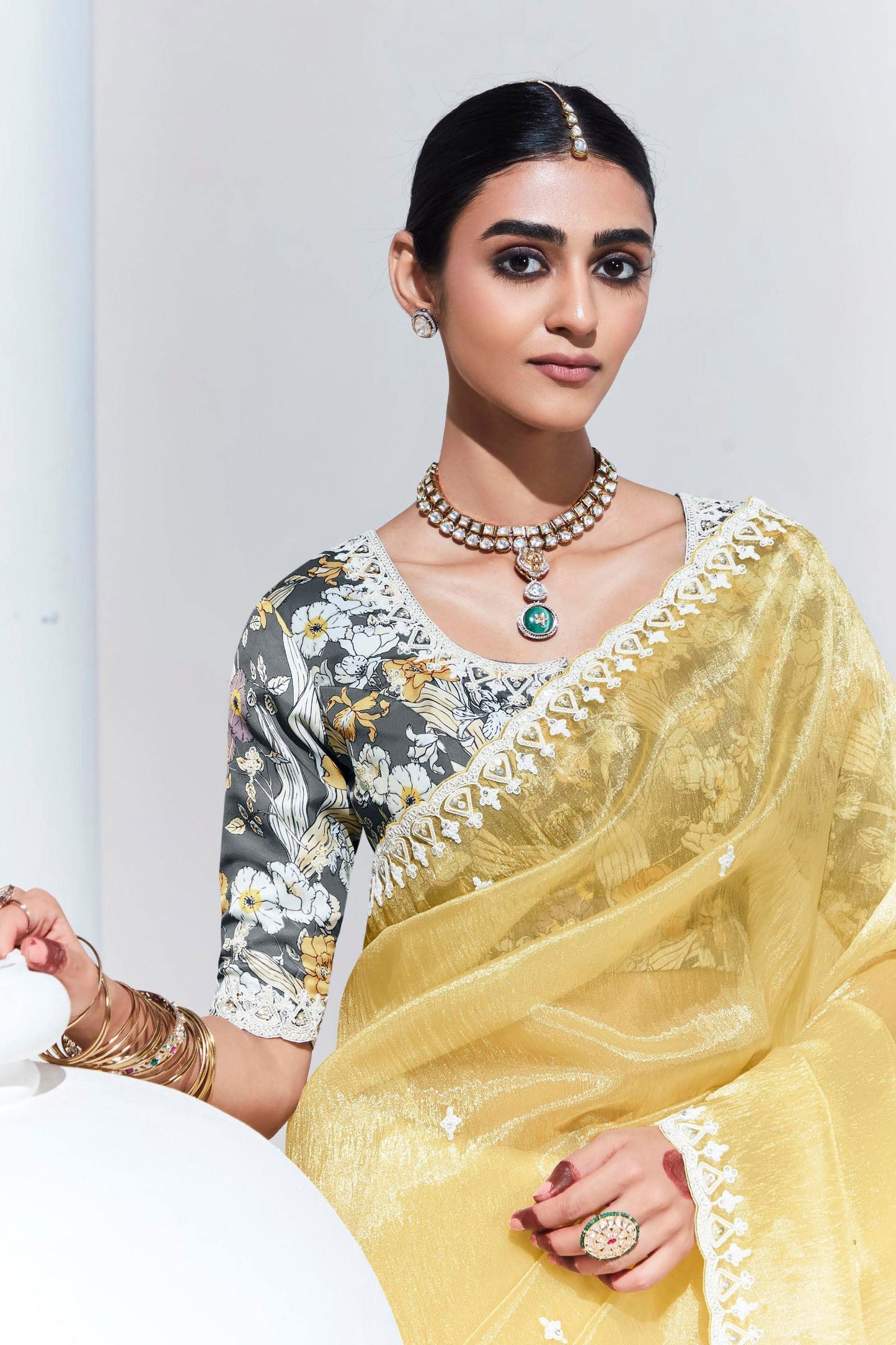 yellow-embroidered-organza-saree-zb132110_3_SareeButa.com