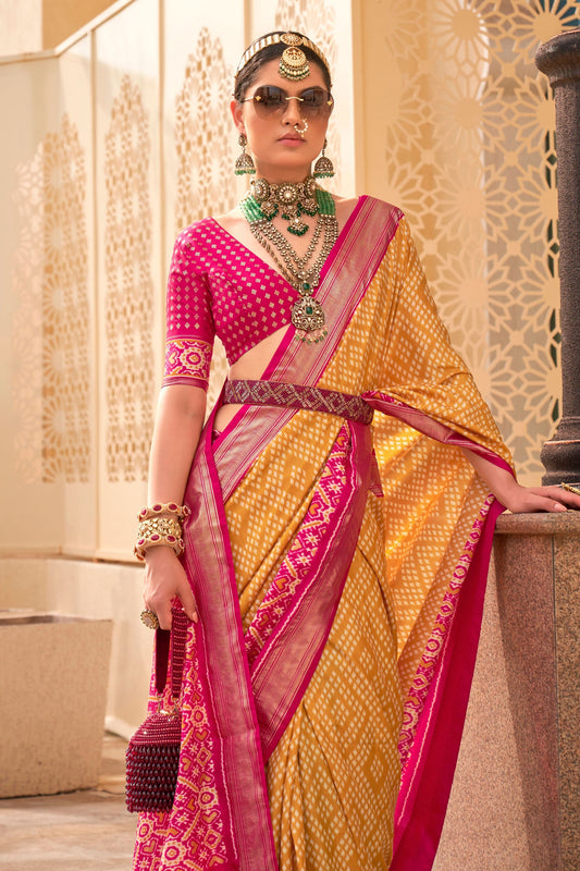 yellow-printed-patola-silk-saree-zb131012_2_SareeButa.com