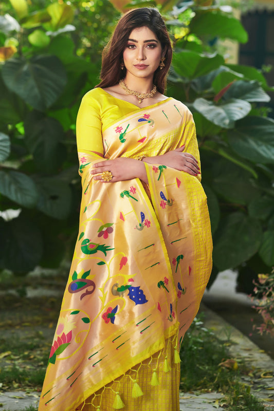 yellow-woven-paithani-silk-saree-zb131514_2_SareeButa.com